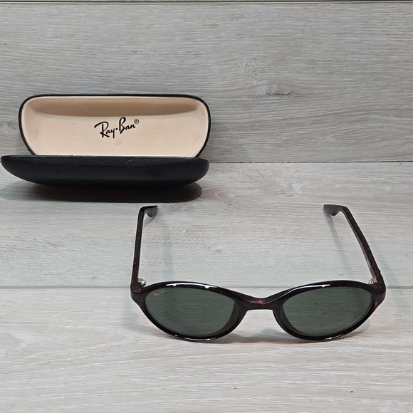 Ray-Ban W2835 Sidestreet 1998 Vintage Sunglasses Red Tortoise